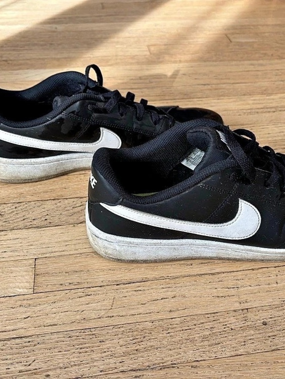 Nike Court Sneakers Black & White US 10